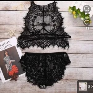 Lace 2pc Nighty lingerie set